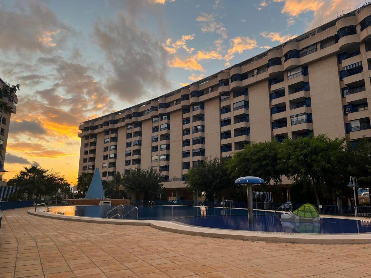 Atico Frente Al Mar, Pataconablue, Complejo Vacacional Apartment Valencia Luaran gambar