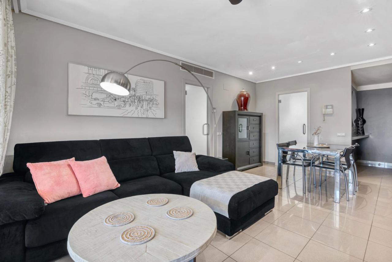 Atico Frente Al Mar, Pataconablue, Complejo Vacacional Apartment Valencia Luaran gambar