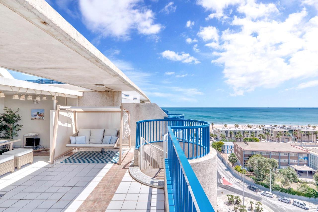 Atico Frente Al Mar, Pataconablue, Complejo Vacacional Apartment Valencia Luaran gambar