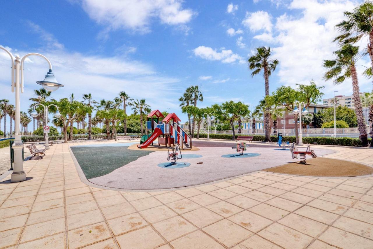 Atico Frente Al Mar, Pataconablue, Complejo Vacacional Apartment Valencia Luaran gambar
